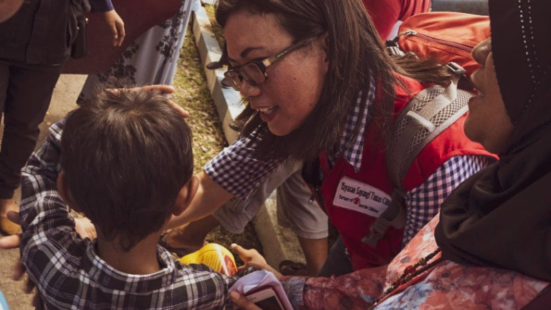 Support from Humanitarian Coalition member, Save the Children