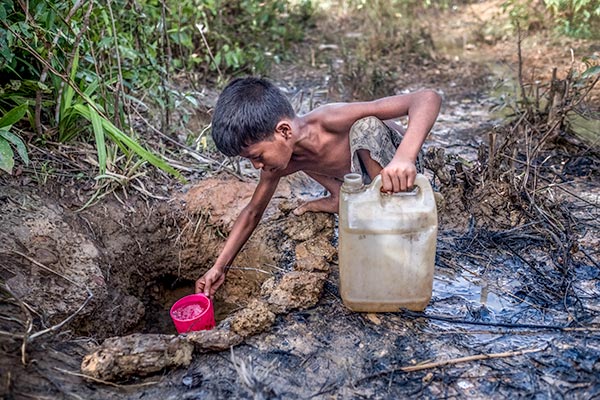 Saidulkam, a Rohingya boy