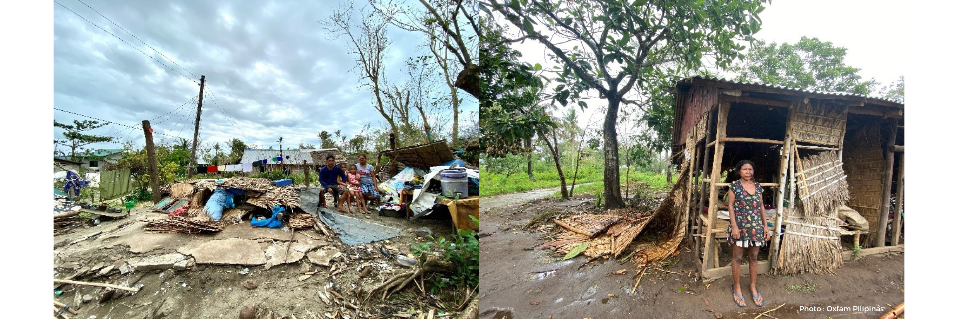  devastation causee par le super typhon Doksuri aux Philippines