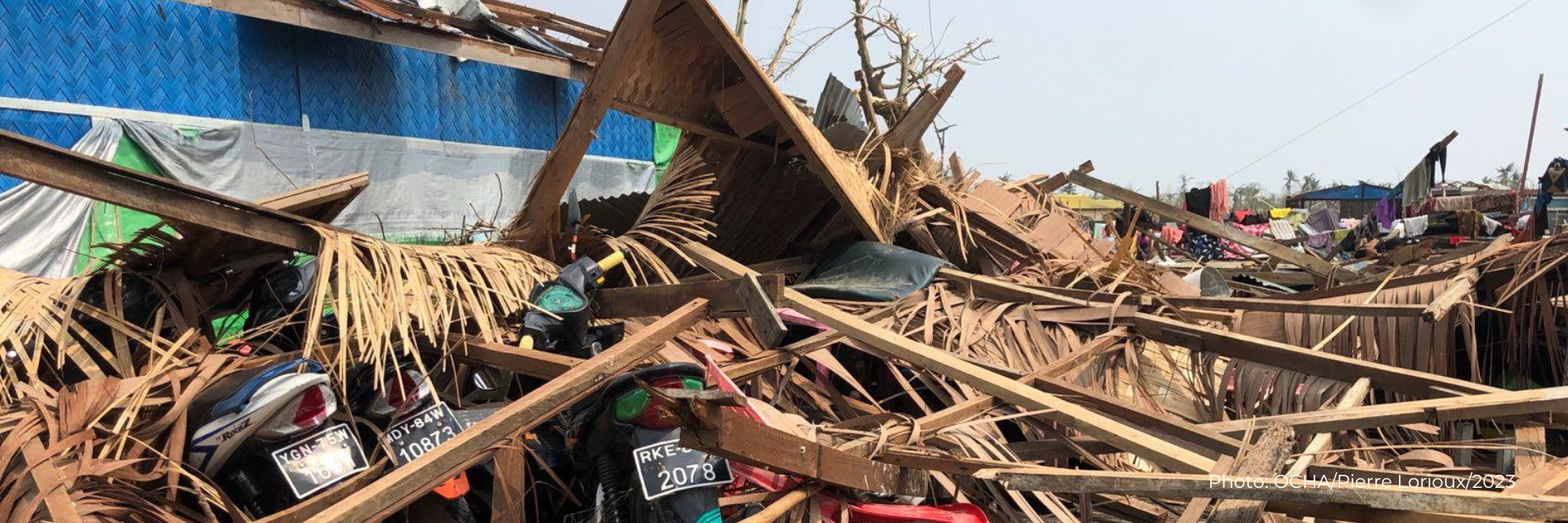 La destruction causée par Cyclone Mocha
