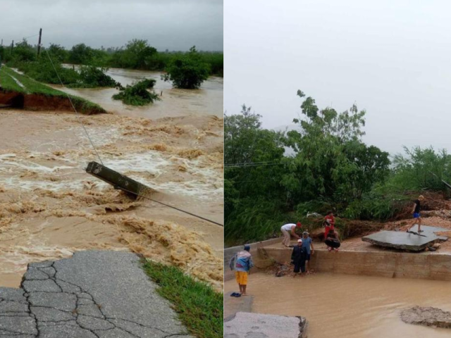 Floods in Cuba Guantánamo Province
