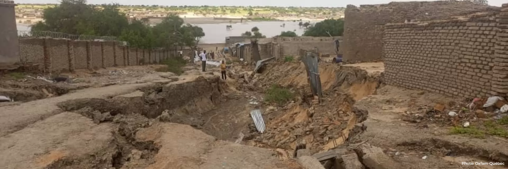 Route endommagées au Tchad